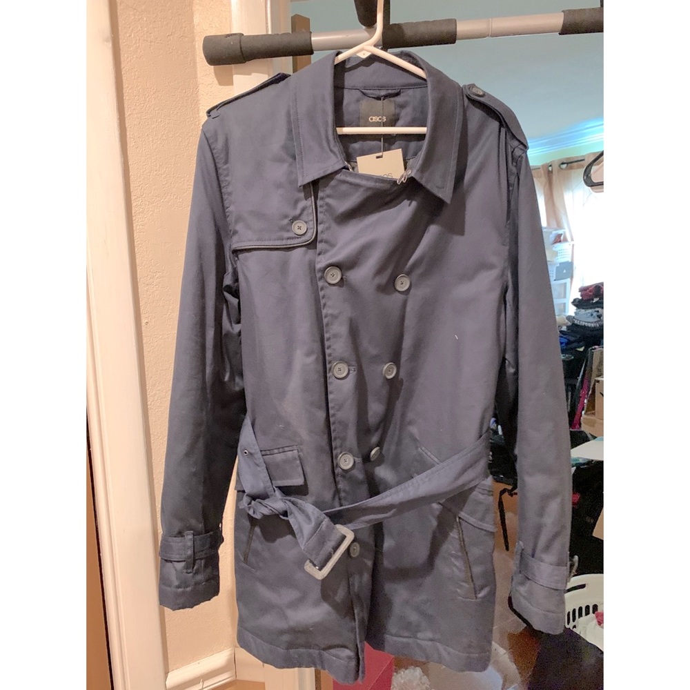 ASOS double breast trench coat